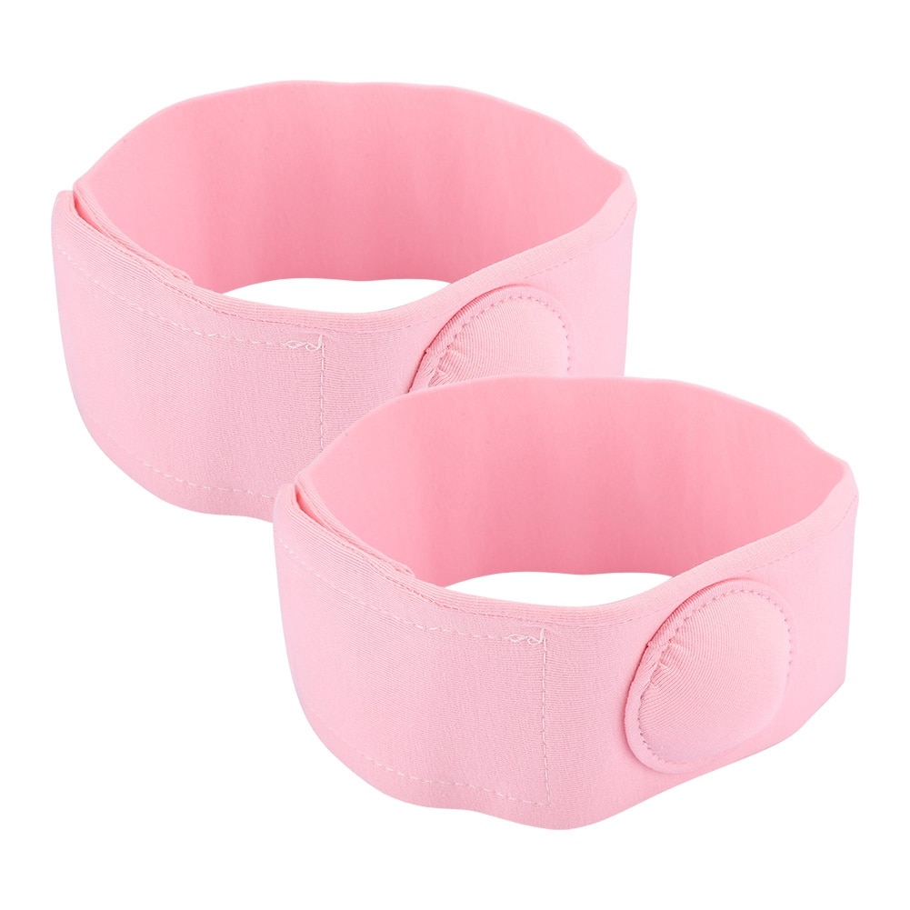 2pcs Umbilical Hernia Therapy Treatment Belt Breathable Bag Elastic Cotton Strap for 0-1 Years Old Baby Children Infant Kids